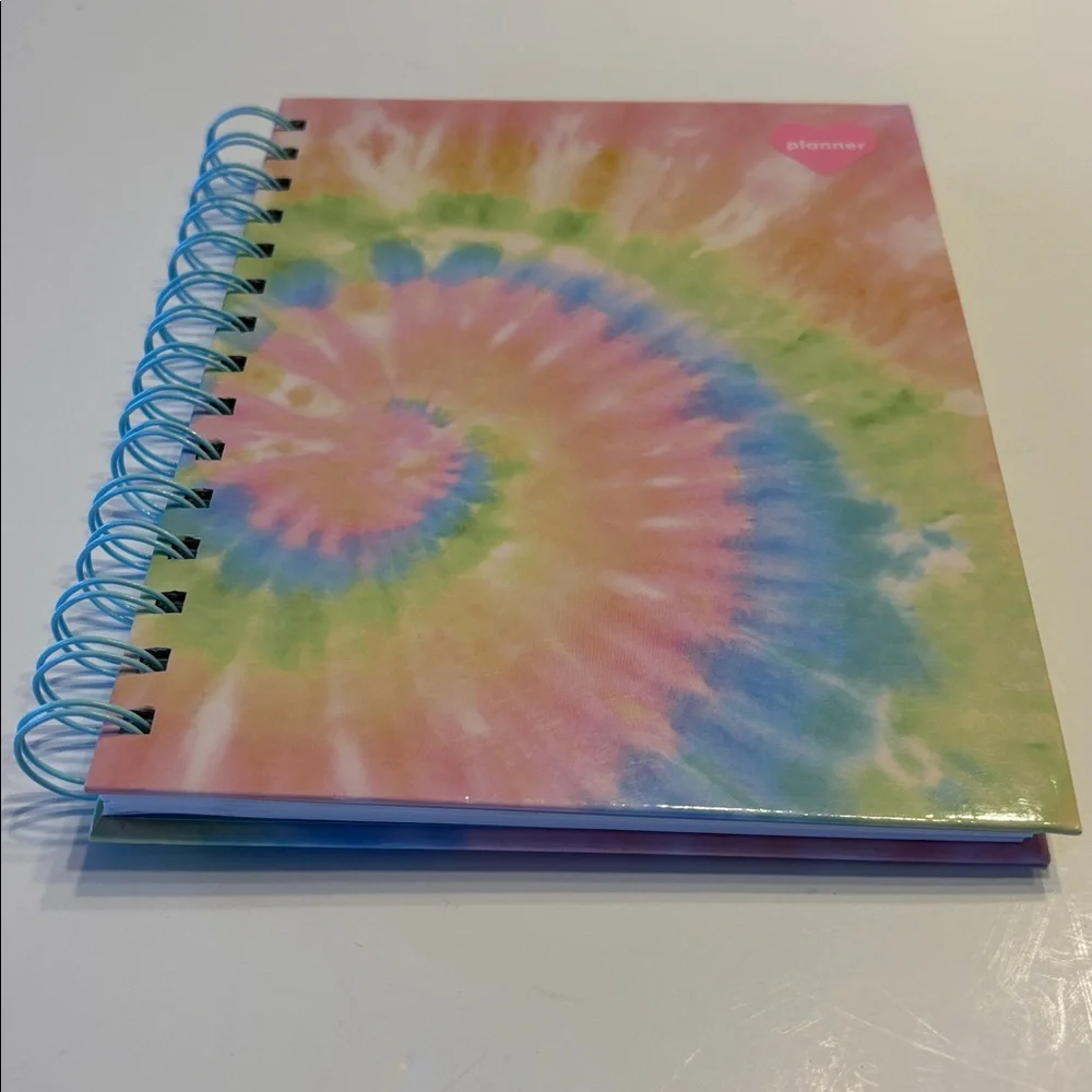 Stoney Clover Lane x Target Undated Weekly Planner in Rainbow Tie Dye